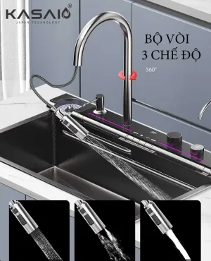 Bộ vòi 3 chế độ