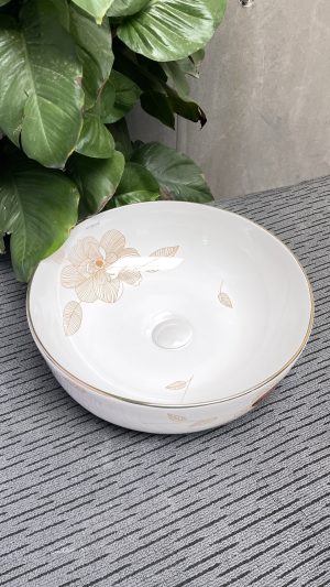 Tổng quan về lavabo sứ đặt bàn Kasai KS-4938