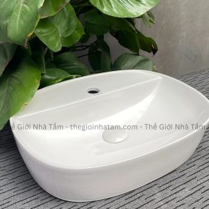 Lavabo sứ đặt bàn cao cấp KS-5038