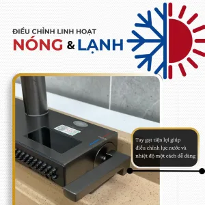 Điều chỉnh nóng lạnh linh hoạt