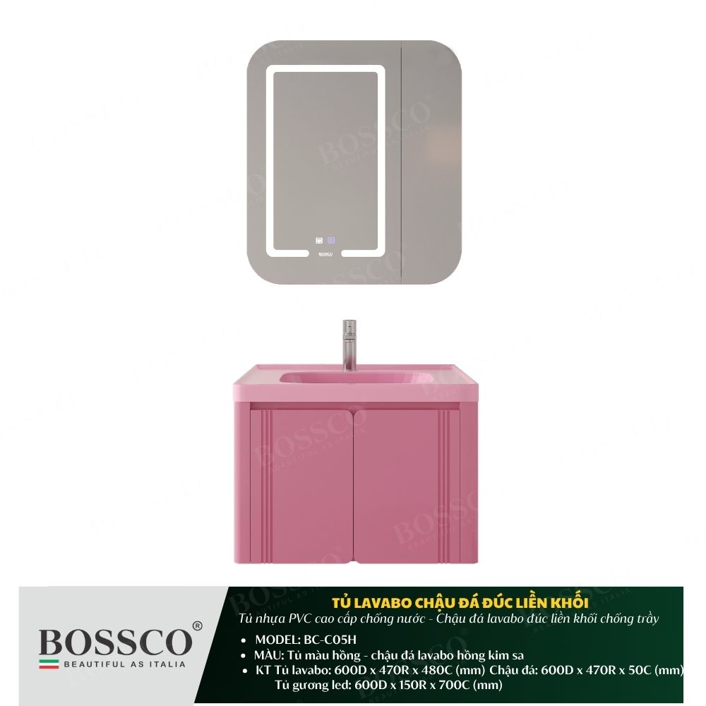 TỦ LAVABO ĐÁ ĐÚC