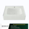 chậu lavabo đúc liền khối