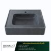 chậu lavabo đá đúc liền khối
