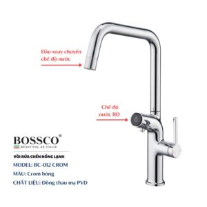 Vòi rửa chén nóng lạnh cao cấp