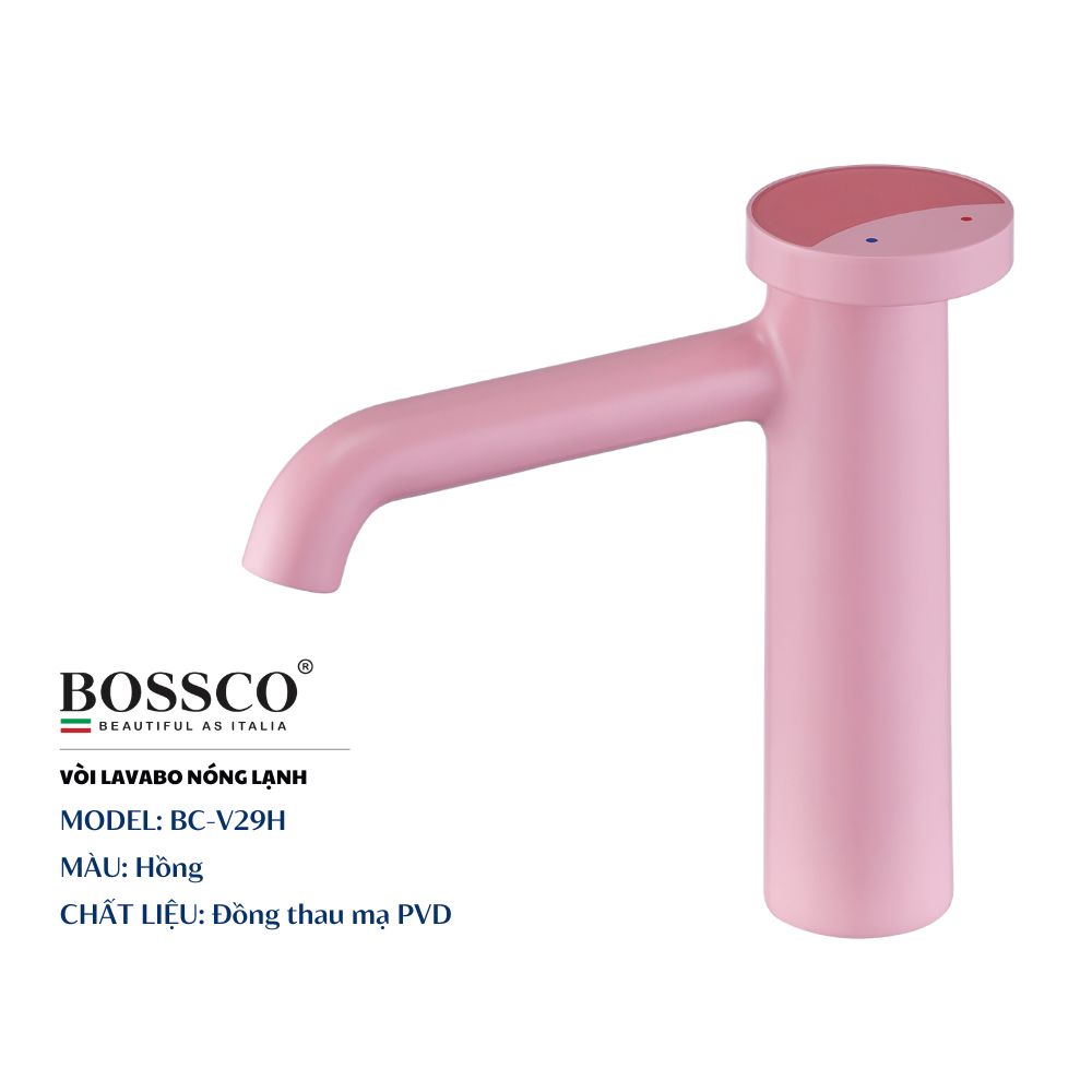 Vòi lavabo nóng lạnh cao cấp