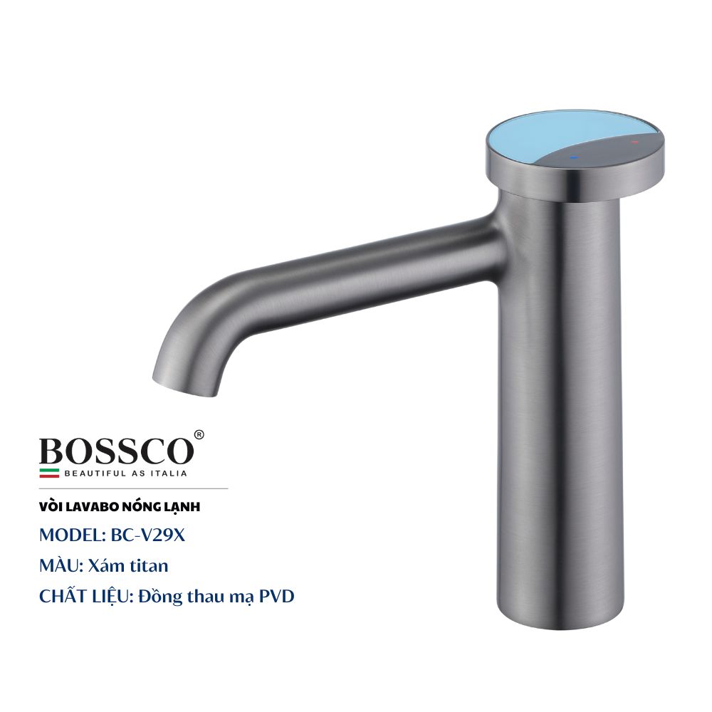 Vòi lavabo nóng lạnh cao cấp
